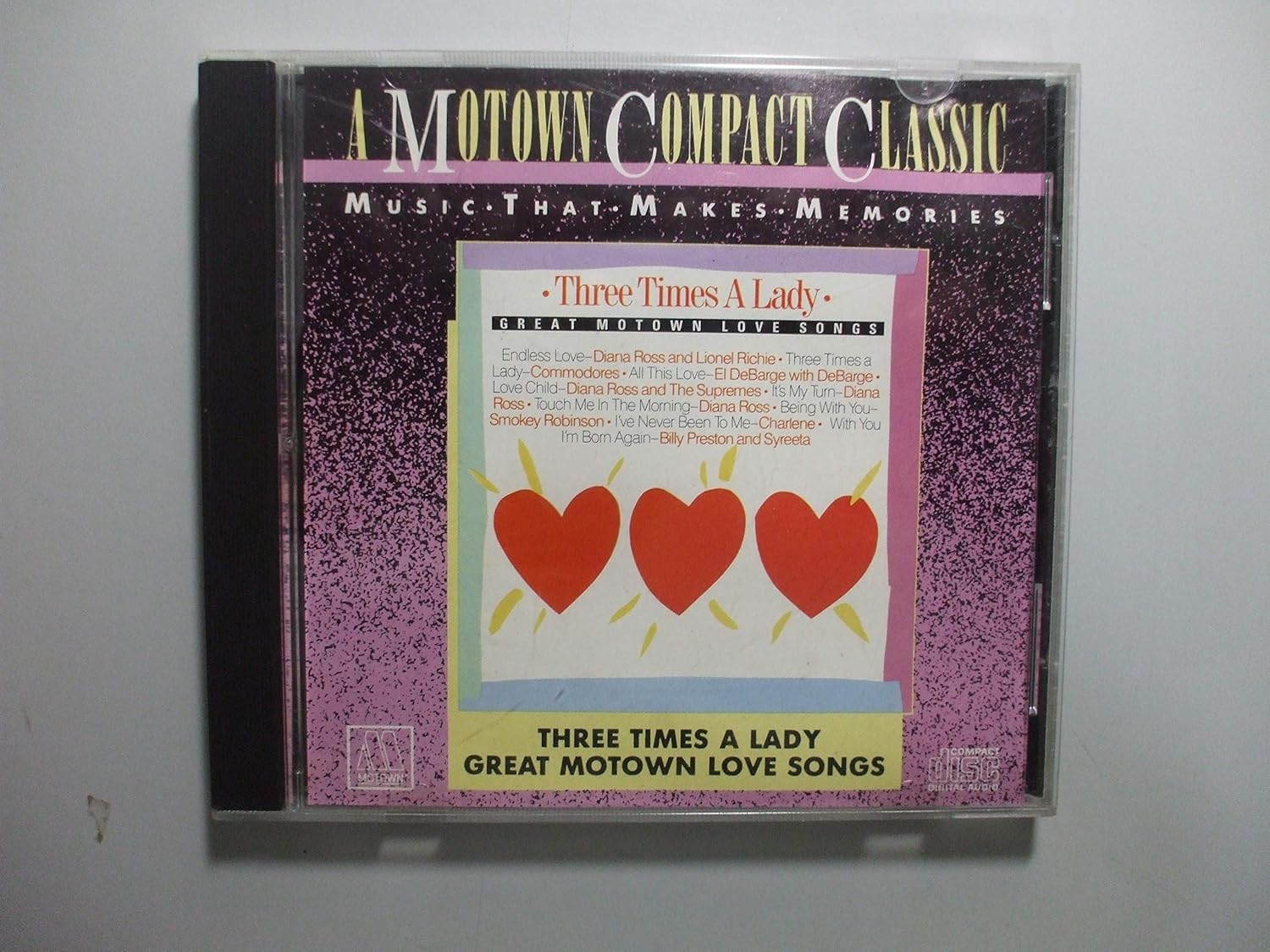 

CD DIANA ROSS THREE TIMES A LADY GREAT MOTOWN MCD09082MD Japan SoulFunk Used