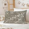 Olive Branch Pattern Pillowcase Suitable For Sofa Bedroom Car Pillow Cover Cushion Rectangular Back Cushion