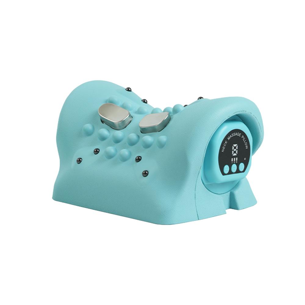 Electric Neck Massager EMS Cervical Spine Stretch Massage Pillow High-frequency Vibration Neck Cervical Acupoint Massage Machine