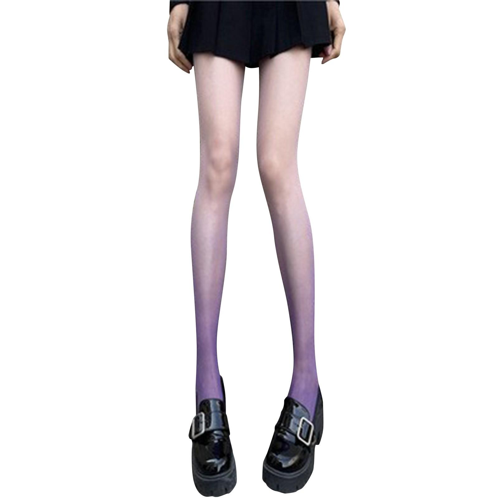 

Градиентный чулок, основа, обертывание, шелковый градиентный чулок, нижний чулок One Size фиолетовый