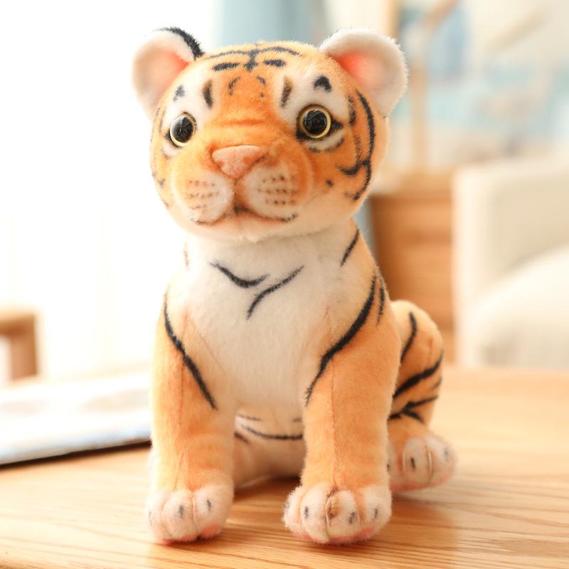 Creative Cartoon Little Tiger Plush Toy Doll - Year of the Tiger Claw Machine Prize