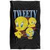 Tweety Printed Soft Touch Blanket