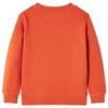 Sweatshirt pour enfants orange 92/104/116/128/140