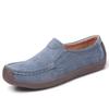 Mocassini in Vera Pelle Scarpe Basse Donna Primavera Estate Comode Sneaker Morbide Scarpe Casual di Alta Qualità Ballerine Slip On 42