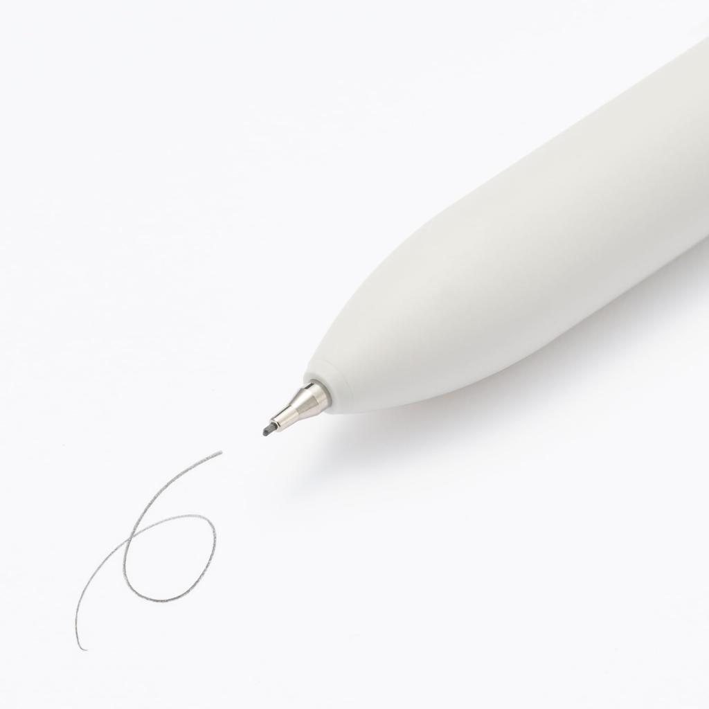 MUJI Ballpoint Pen and Mechanical Pencil and Blue Mechanical Pencil 83768249 Smooth-Writing 3-Color - 0.5mm Black, Red, / 0.5mm