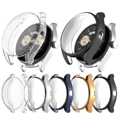 Plne ochranný kryt pre Huawei watch buds SmartWatch Ochranné sklo Náhradné príslušenstvo Pokovovaný kryt mäkký TPU
