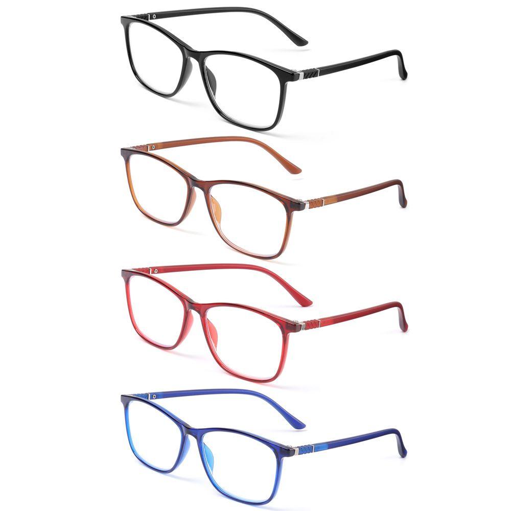 

+1,0~+4,0 ПК Vision Care Очки для пресбиопии Очки для дальнего зрения Очки для чтения Анти-УФ Синие лучи