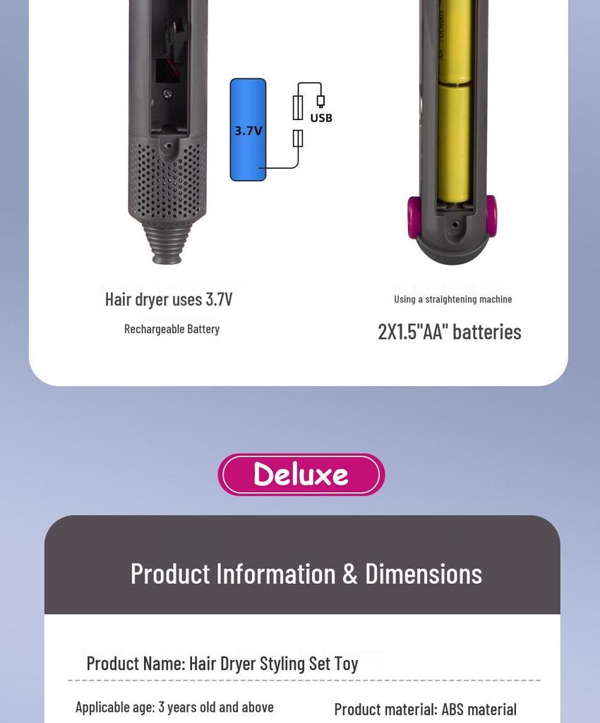 Kids' Electric Play Vacuum Cleaner Set - Interactive Cleaning Toys