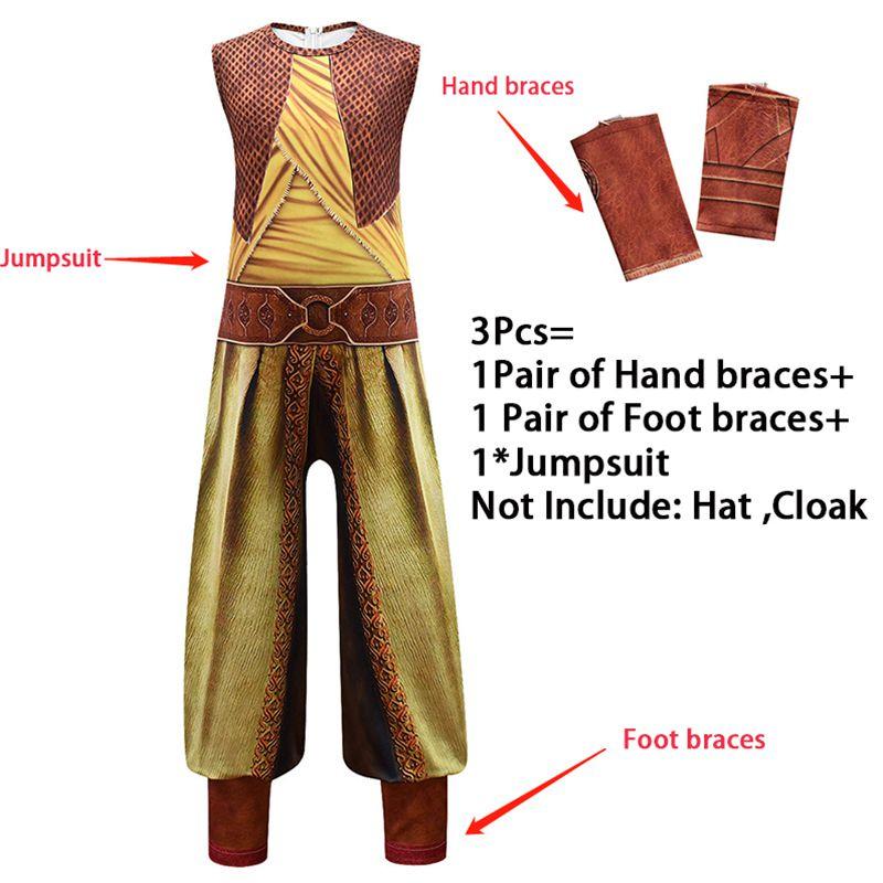 Raya And Movie The Last Dragon Cosplay Costume Fancy Set Performance Costume