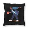 Office Stanley Hudson Basketball Square Pillowcase Polyester Linen Velvet Printed Zip Decor Home Cushion Cover