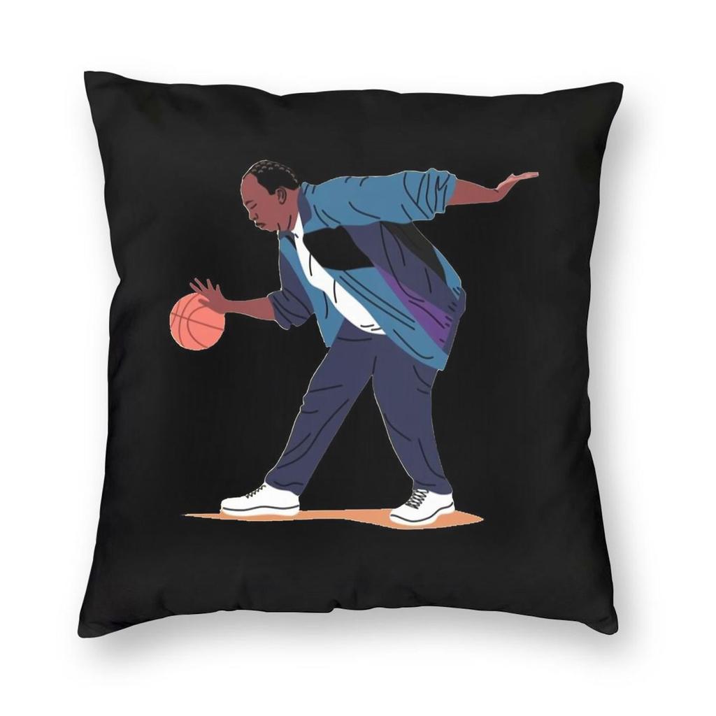 Office Stanley Hudson Basketball Square Pillowcase Polyester Linen Velvet Printed Zip Decor Home Cushion Cover