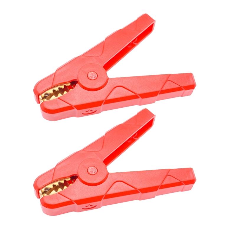 Professional Battery Terminals Clamps Alligator Clip Insulated Clamps for High Current Applications Secure Connection