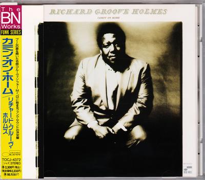 CD RICHARD GROOVE HOLMES - Comin' On Home TOCJ4372 BLUE NOTE 1993 Japan ObiJazz Gebraucht