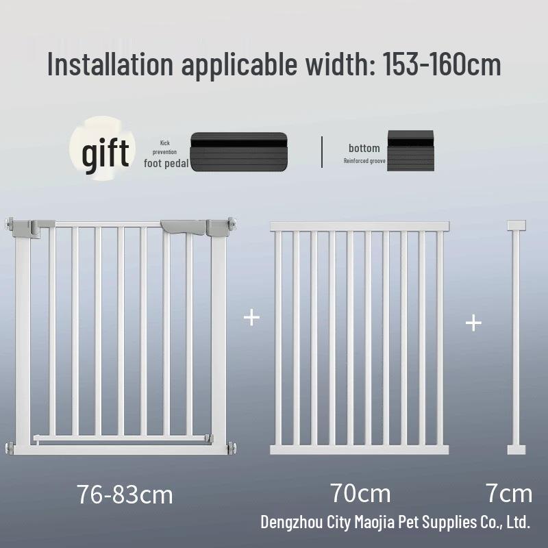 Indoor Pet Gate & Stairway Guard - No Drill Dog Fence & Playpen