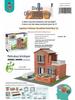 DIY Handmade Mini Brick Building Kit for Kids: Villa Architecture & Construction Educational Toy