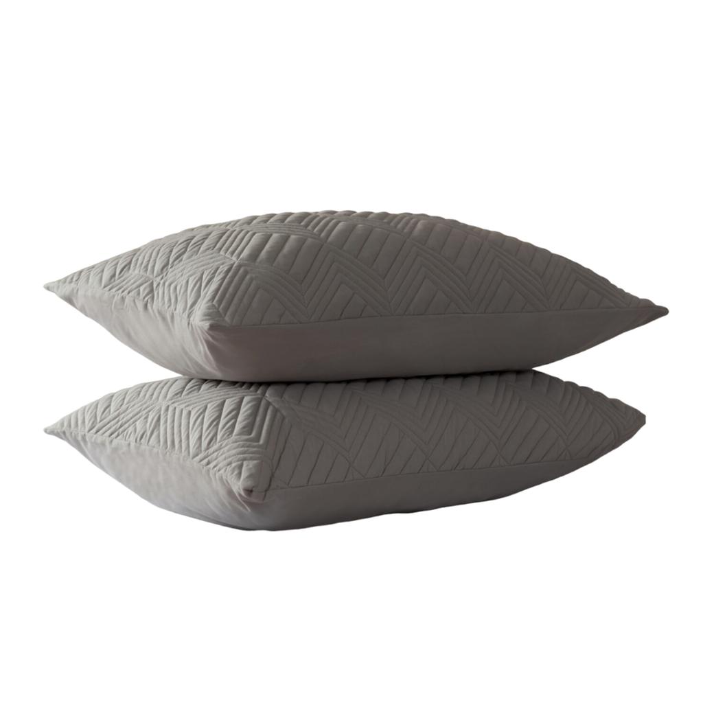 Belledorm Lisbon Chevron Pillow Sham (Pack of 2)