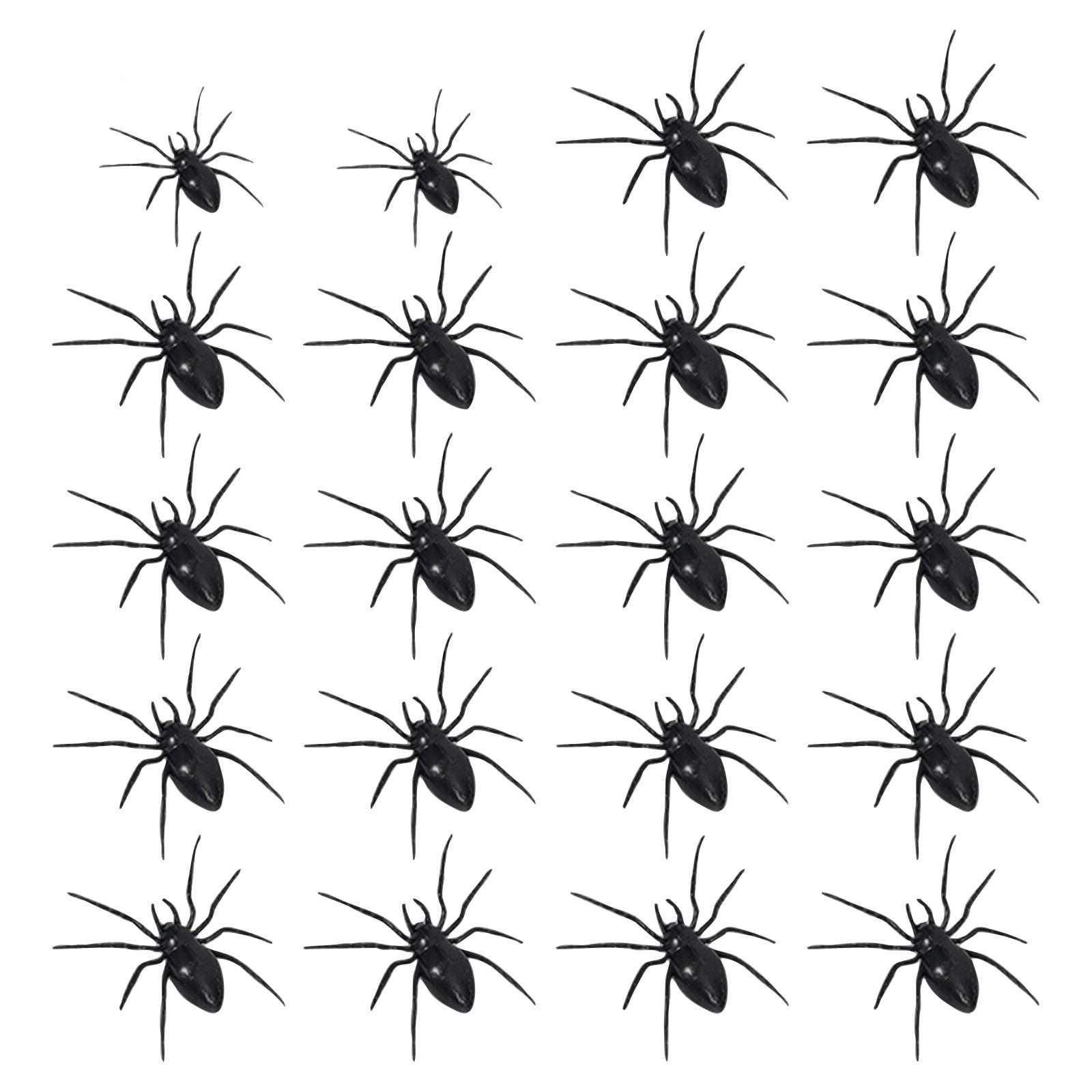 

Realistic Spider Halloween Christmas Decoration Mini Spider Realistic Scary Spider Prank Halloween Haunted House Decorations One Size
