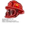 Firefighter Helmet Neon Sign LED Lamp Soft Glow Battery Powered Firefighter Helmet LED Neon Light Wall Art Decoration