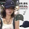 High quality polished polar bear embroidered baseball cap women's summer new wide-brimmed face cap
