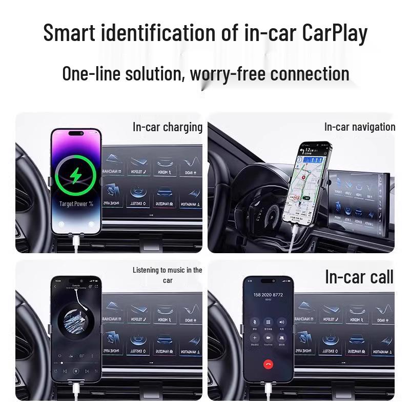 Braided USB To Type-C Fast Charging Cable for iPhone 17/16/15 CarPlay