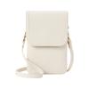 Stylish Phone Case Lightweight PU Leather Card Holder With Phone Slot Compact Crossbody Bag For Daily Use