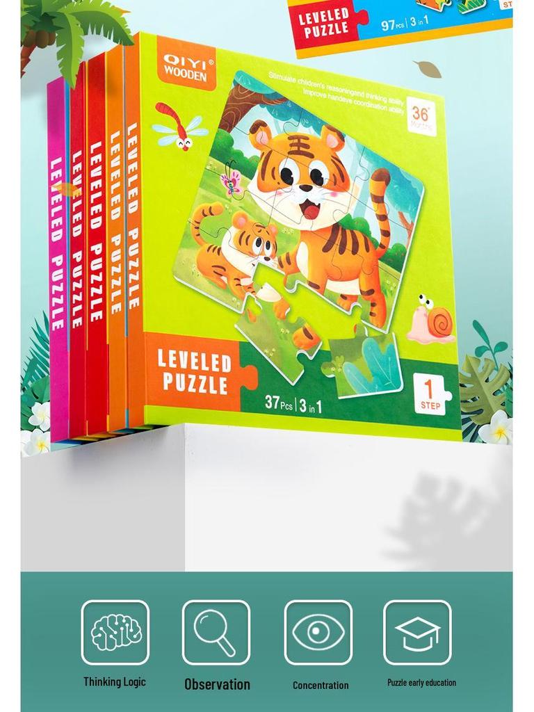 Educational Puzzle for Children's Enlightenment and Advanced Learning