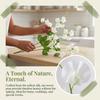 3pcs 21.65x7.87in Sweet Pea Artificial Flower Single Stem Faux Flower  Wedding Venue Decor