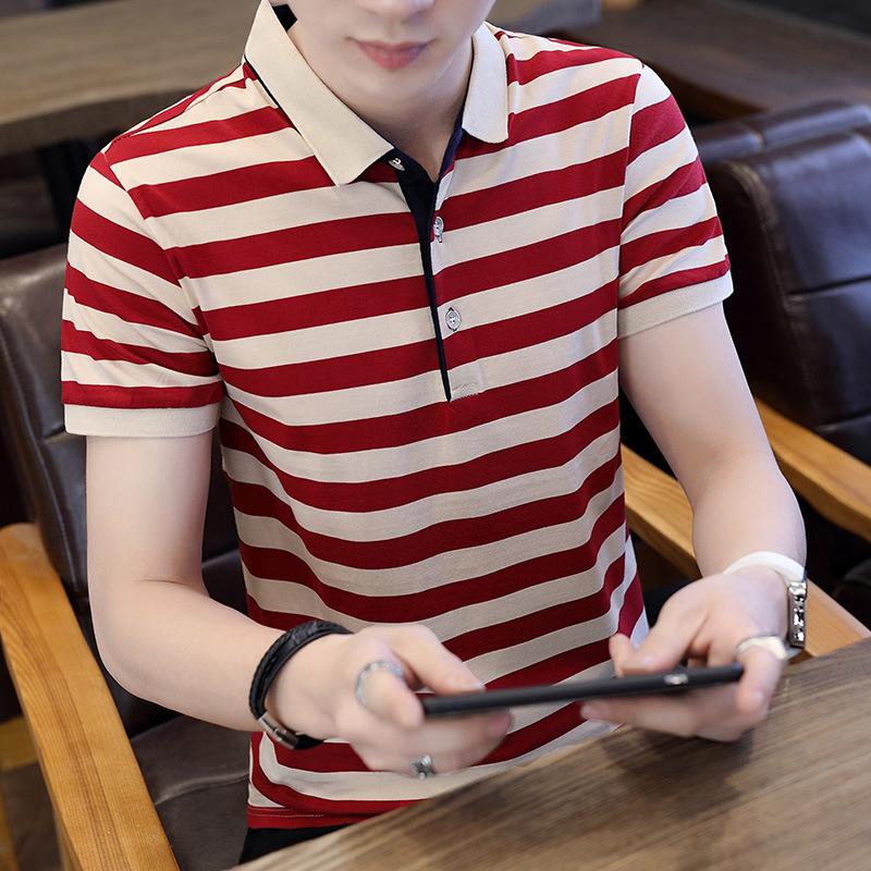 T-shirt men's Korean half-sleeved shirt 