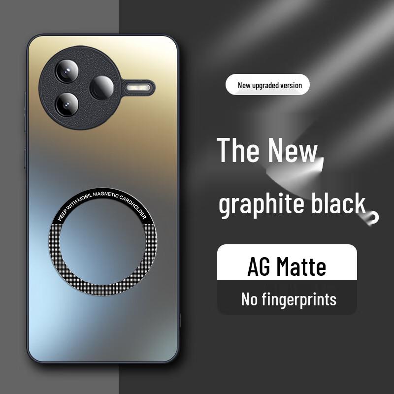 Xiaomi Redmi K-Series AG Magnetic Matte Anti-Fall Phone Case