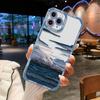 Clear Landscape Phone Case For iPhone 13 Pro Case iPhone 14 15 Pro Max 11 12 Pro XR XS X 7 8 13 12 Mini SE Anime Scenery Cover