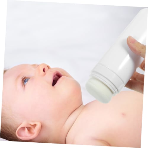 Vaguelly Powder Puff Box, Toddler Powder Storage Bottle, Talcum Powder Puff, Body Powder Holder, Travel Compact Design, Loose Powder Container, Colors