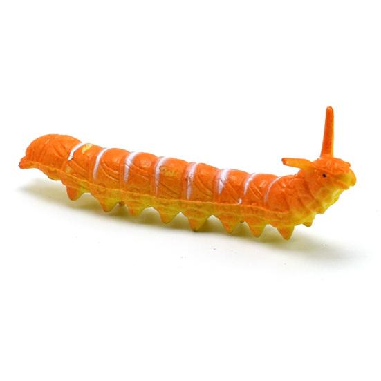 12Pcs/Set Lifelike Insects Worms Soft Stretchy Trick Toy Halloween Party Props