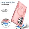 Magnetic Phone Case For Samsung S26 Ultra S25 Plus S24 A16 A16 A57 A37 Lens Protection invisable Bracket Wireless Charging Cover