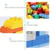 200Pcs Kids Diy Building Blocks Set Toys Urban Classic Building Blocks Assembled Educational Toys For Boys Girls Christmas Gift