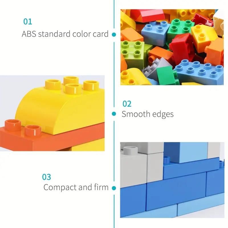 200Pcs Kids Diy Building Blocks Set Toys Urban Classic Building Blocks Assembled Educational Toys For Boys Girls Christmas Gift