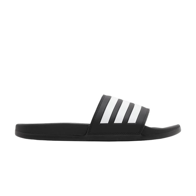 adidas Adilette Comfort Slide Black White 39