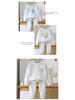 Autumn/Winter Kids' Cotton Long Underwear Set - Cute and Cozy Homewear