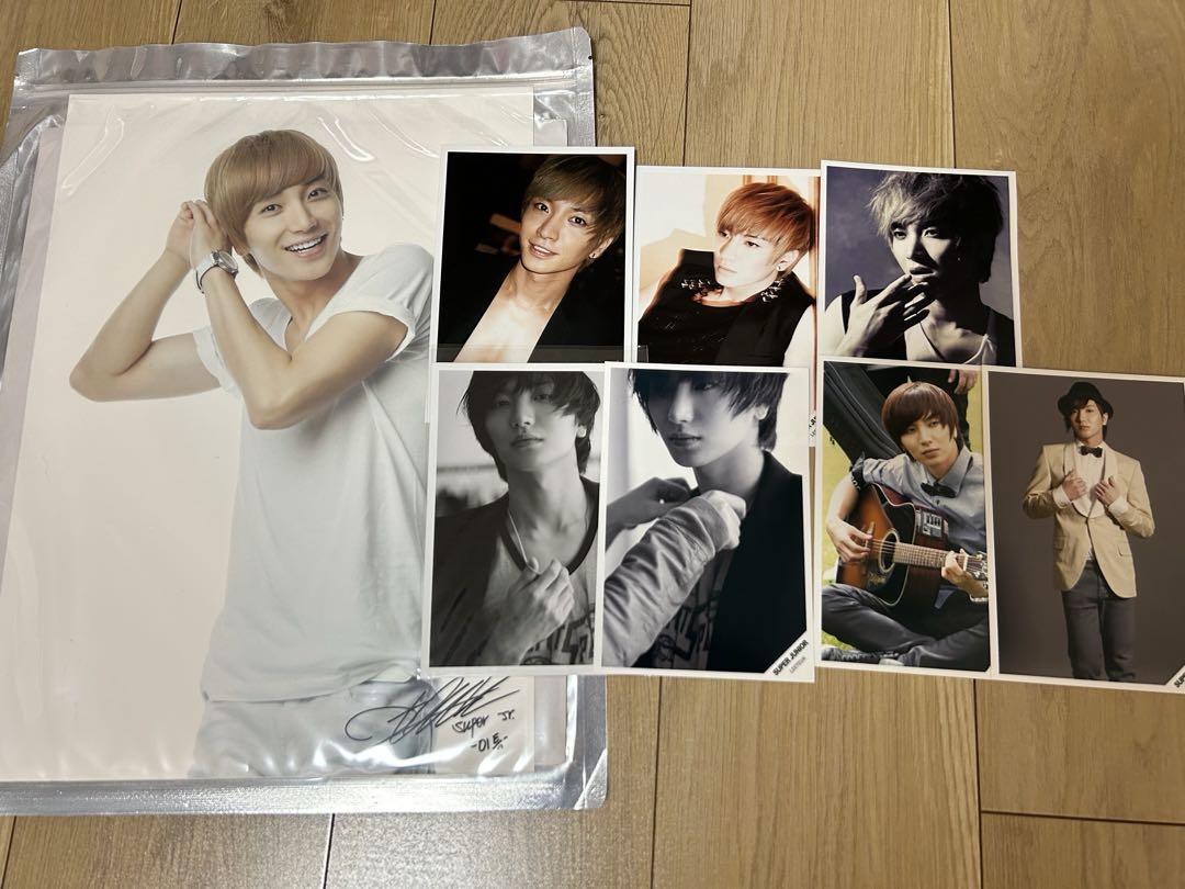 

[USED] SJ Leeteuk official poster photo bromide everything