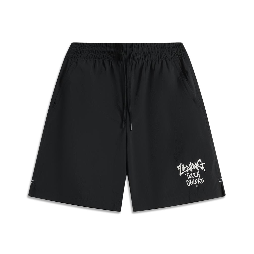 Li Ning Sports Life Collection Casual Shorts Men's Black AKSV305-1