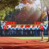 Elementary School Sports Day Cheer Banner for Opening Ceremony and Atmosphere