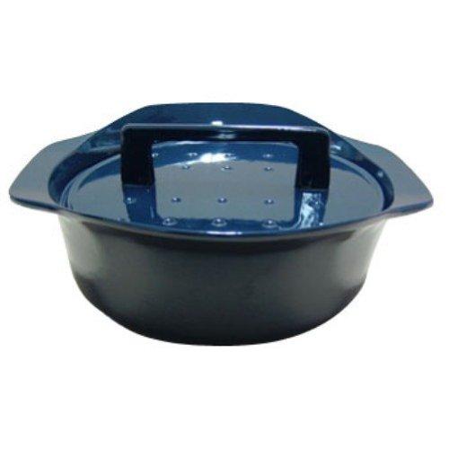 

Hearth Designs Nambu Ironware Enamel Pot i-ru Pot 2L, Navy Blue