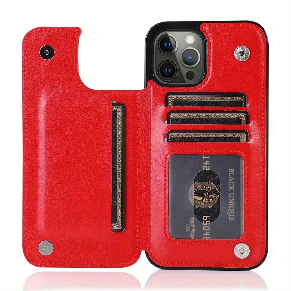 Leather Wallet Case For IPhone 14/13/12/11/Pro Max/Mini/XR/X/XS Max/8/7/6S/6 Plus/SE2/SE3/2022/2020 - Card Holder & Flip Back Cover