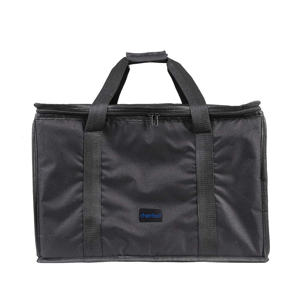 Eco Shopping Storage Lunch Large Fits Delivery Only [cherrboll] Bag, Bag, Insulated, Thermal, Bag, Bag, Capacity, Waterproof, Foldable, 18-inch