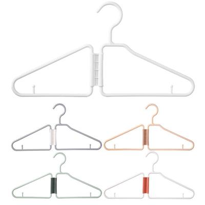 Cabide portátil para casacos, toalheiros, cabides para roupas, ganchos de armazenamento doméstico, cabide dobrável, cabide espesso, economiza espaço