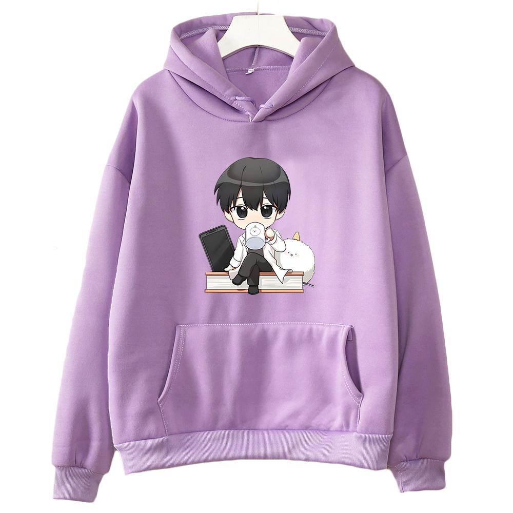 Omniscient Reader Korean Manga Hoodies Print Clothes for Winter Fleece Soft Long Sleeve Sweatshirts Women Cartoon Graphic Hoodie