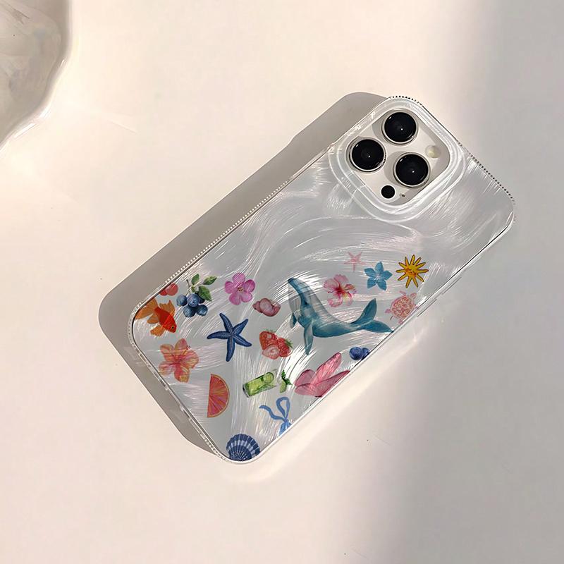 For Xiaomi Poco X6 5G Case Poco X6 Pro Seashell Starfish Pattern Phone Case for Mi 11 Lite NE 5G Poco X6 X3 X5 M6 Pro 4G Cover