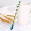 1 Pcs Multi-functional Fashion New Style High-grade Drinking Straws, Healthy Stainless Steel Straws & Stir Bar & Spoons