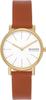 Signatur Lille Brown Leather Watch Two-Hand