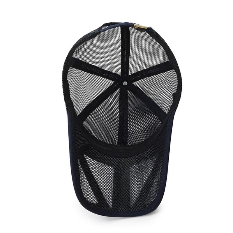 Adult Unisex Baseball Hat Sport Quick Drying Sun Hat Breathable Mesh Hat Outdoor Camping Mountain Climbing Visor Hat