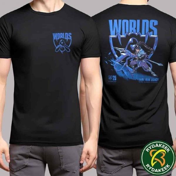 League Of Legends Worlds 2026 Xin Zhao Earn Your Legacy T-Shirt XXXXL